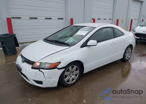 2008 Honda Civic Lx z USA, uszkodzony, nr VIN 2HGFG12628H570412